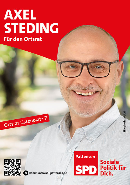 Axel Steding - Ihr Kandidat für den Ortsrat Pattensen-Mitte