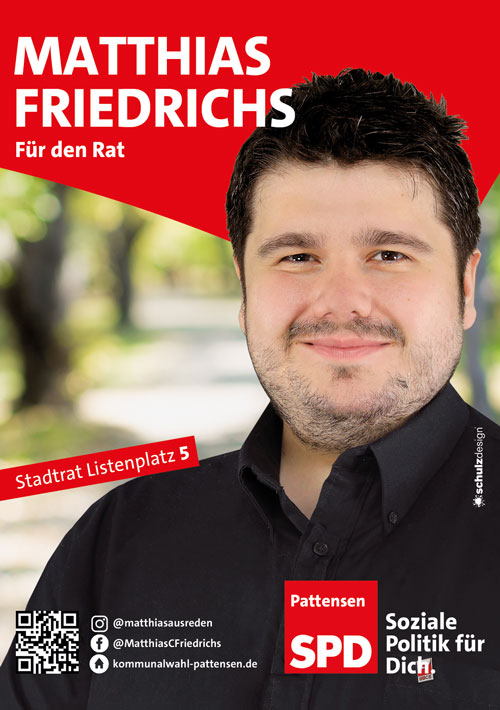 Matthias Friedrichs - Ihr Kandidat für den Rat der Stadt Pattensen